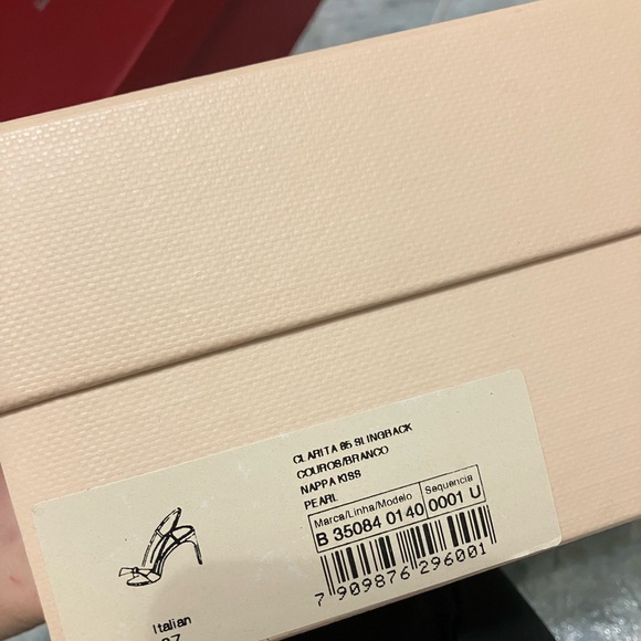 Alexandre Birman Clarita 85 Pearl Sandal, size 37 - Picture 4 of 4